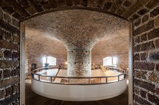 The view from the entrance hall.
