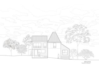 House for Hermes north elevation