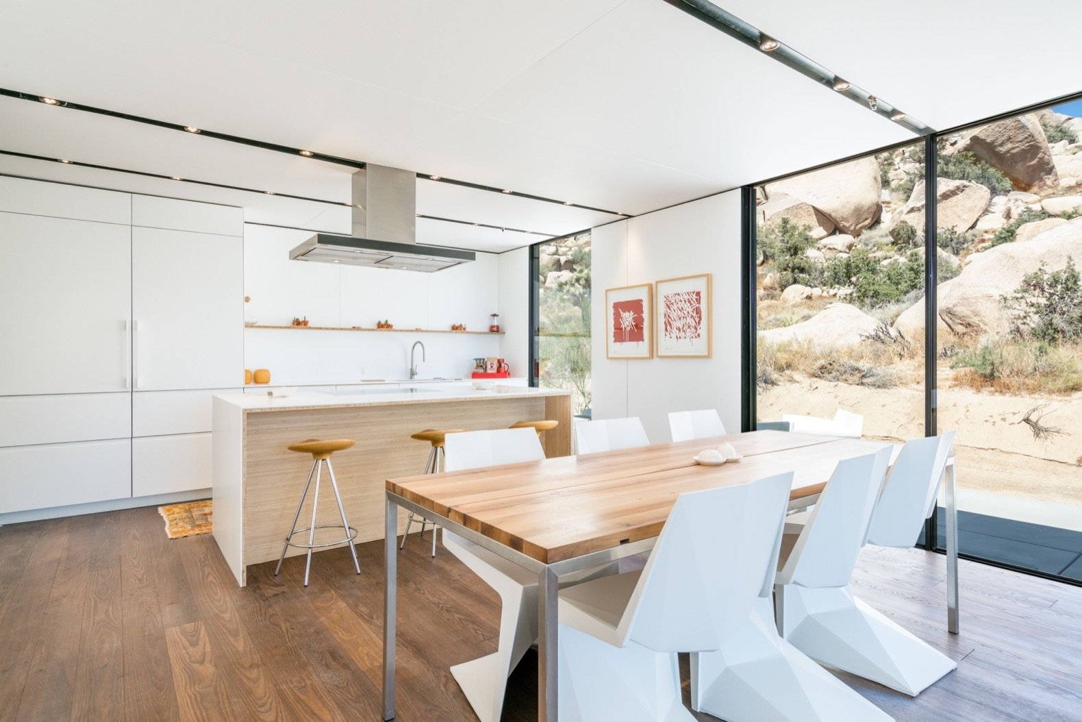 Photo 7 of 11 in A Writer’s Prefab Retreat Sits Lightly Upon the Land