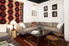 Modern home with Living Room, Sofa, Concrete Floor, Table Lighting, and Wall Lighting. "The furniture is a collection of vintage finds alongside contemporary designers who celebrate a similar essentialism of material and craft," explains Caldwell. "We wanted to create a communal living room that speaks to an aspirational level or refinement. The colors, materials, and artwork speak to dusky sunsets and cool river mornings. Everything you touch reminds you of function, honesty, and usefulness." Photo 10 of Cache House