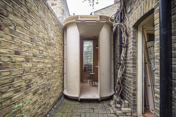 My Room in the Garden is a modular office that slots easily into backyards, rooftops, and even narrow alleyways. The smallest unit is just under 50 square feet.