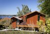 Modern home with Outdoor and Front Yard. Mercer Island Residence Photo 3 of West Mercer Residence