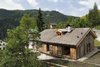 Modern home with Exterior, House Building Type, Cabin Building Type, and Wood Siding Material. Exterior Photo 3 of Renovation of an Alpine Barn