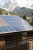 Modern home with Exterior, House Building Type, Cabin Building Type, and Wood Siding Material. Rooftop Photo 6 of Renovation of an Alpine Barn