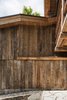 Modern home with Exterior, House Building Type, Wood Siding Material, and Cabin Building Type. Exterior Photo 7 of Renovation of an Alpine Barn