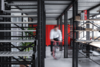Modern home with Office and Library Room Type. A library for visitors and employees Photo of Hypermarket "Gorod Dverey"
