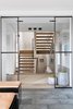 Mudroom and staircase Photo 15 of Eel Point Road Residence modern home