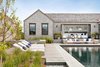 The guest house and pool Photo 8 of Eel Point Road Residence modern home