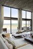 Modern home with Living Room, Bench, Chair, Coffee Tables, Ceiling Lighting, and Concrete Floor. Living Room Photo 4 of La Boyita