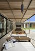 Modern home with Outdoor, Garden, Large Pools, Tubs, Shower, Concrete Pools, Tubs, Shower, Wood Patio, Porch, Deck, Large Patio, Porch, Deck, Decking Patio, Porch, Deck, and Hanging Lighting. Exterior Living Room Photo 6 of La Boyita