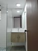 Modern home with Bath Room, Tile Counter, Ceramic Tile Floor, Drop In Tub, Ceiling Lighting, Stone Tile Wall, One Piece Toilet, and Full Shower. Bathroom Photo 5 of Bogota downtown