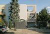 House for W / exterior / brick facade / steel / external staircase / terrace Photo of House for W modern home