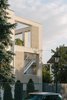 House for W / exterior / brick facade / steel / external staircase Photo 5 of House for W modern home