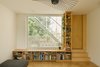 House for W / interior / living room / plywood furniture / windows / light / external staircase Photo 10 of House for W modern home