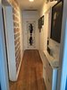Modern home with Hallway. Hallway to bedroom. I saw the door as another opportunity for art, so I painted these two cockroaches, with our wedding date going around it 08/07/210 the day my wife too became a Roach (Our last name) Haha :) Photo 8 of The Roaches world
