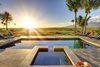 Modern home with Outdoor, Salt Water Pools, Tubs, Shower, Tile Patio, Porch, Deck, Concrete Pools, Tubs, Shower, Large Patio, Porch, Deck, and Large Pools, Tubs, Shower. Salt Water Pool & Spa overlooking State Conservation Land creating privacy and unobstructed ocean views Photo 2 of Maui Beachfront Villa