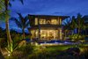 Modern home with Exterior, Stucco Siding Material, Flat RoofLine, House Building Type, Metal Roof Material, and A-Frame RoofLine. Modern Beach House Photo 17 of Maui Beachfront Villa