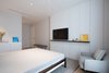 Modern home with Bedroom, Chair, Bench, Ceiling Lighting, and Light Hardwood Floor. Master bedroom Photo 12 of A.P01