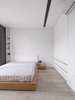 Modern home with Bedroom, Wardrobe, Ceiling Lighting, Bed, and Light Hardwood Floor. bedroom Photo 9 of A.D02