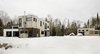 Modern home with Exterior, House Building Type, Wood Siding Material, Flat RoofLine, and Metal Siding Material. The site Photo of Maison Lac Brûlé