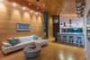Modern home with Living Room, Sectional, Coffee Tables, Stools, Recessed Lighting, Accent Lighting, and Pendant Lighting. Great Room. Photo 7 of Mike's Hammock