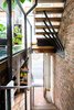 Modern home with Staircase, Wood Tread, and Metal Railing. Stairwell Photo 9 of Brooklyn Upside Down with Views