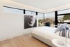 Modern home with Bedroom, Bed, Recessed Lighting, Table Lighting, and Light Hardwood Floor. Bedroom 2 Photo 17 of Kelly House