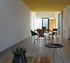 Modern home with Stucco Siding Material, House Building Type, Concrete Siding Material, and Living Room. Comedor Photo 8 of CASA VG
