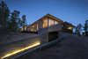 Modern home with Exterior, House, Beach House Building Type, Concrete Siding Material, Metal Siding Material, and Glass Siding Material. Wein House - Besonías Almeida arquitectos Photo 16 of Wein House