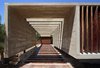 Modern home with Exterior, House, Concrete Siding Material, Glass Siding Material, Wood Siding Material, Metal Siding Material, and Beach House Building Type. S&S House - Besonías Almeida arquitectos Photo 2 of S&S House