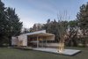 Modern home with Outdoor, Back Yard, Trees, Shrubs, Gardens, Concrete Patio, Porch, Deck, and Grass. Torcuato House Pavilion - Besonías Almeida arquitectos Photo 11 of Torcuato House Pavilion