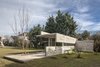 Modern home with Outdoor, Trees, Back Yard, Shrubs, Grass, Gardens, Swimming Pools, Tubs, Shower, and Decking Patio, Porch, Deck. Torcuato House Pavilion - Besonías Almeida arquitectos Photo 3 of Torcuato House Pavilion