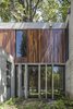 Modern home with Exterior, House, Wood Siding Material, Concrete Siding Material, and Glass Siding Material. Aranzazu House - Besonías Almeida arquitectos Photo 4 of Aranzazu House