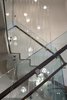 Modern home with Staircase, Wood Tread, Glass Railing, Wood Railing, and Concrete Tread. Leonard Street Townhouse Stair Photo 12 of Leonard Street Townhouse