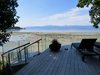 Modern home with Outdoor, Large Patio, Porch, Deck, Front Yard, and Wood Patio, Porch, Deck. Views out at low tide Photo 14 of Cortes Island Custom Blu Prefab