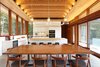Modern home with Dining Room, Pendant Lighting, Table, Chair, and Concrete Floor. kitchen and dining room Photo 5 of Stanley Bay House