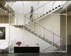 Modern home with Staircase, Metal Railing, Metal Tread, and Glass Railing. Stairs Photo 12 of Tehama Grasshopper