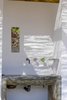 Modern home with Outdoor, Concrete Patio, Porch, Deck, and Stone Patio, Porch, Deck. exterior wash basin handmade of stone Photo 5 of the camping house