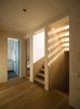 Modern home with Staircase, Wood Tread, and Wood Railing. First floor hall Photo 8 of House by the sea by AB CHVOYA
