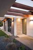 Modern home with Outdoor, Concrete Patio, Porch, Deck, Back Yard, Hot Tub Pools, Tubs, Shower, Large Patio, Porch, Deck, Shrubs, Horizontal Fences, Wall, Swimming Pools, Tubs, Shower, Decking Patio, Porch, Deck, and Large Pools, Tubs, Shower. Material integration and transitions Photo 14 of New Perspective