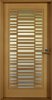 Modern home with Living Room, Ceiling Lighting, Coffee Tables, Chair, Two-Sided Fireplace, Sofa, and Terrazzo Floor. Detail of custom front door in Douglas Fir Photo 3 of Lake Forest Park Mid Century Renovation