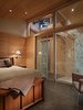 Modern home with Bedroom, Concrete Floor, Bed, and Ceiling Lighting. Interior view of master bedroom Photo 10 of Lake Forest Park Mid Century Renovation