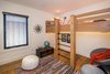 Modern home with Kids Room and Bunks. Bedroom with custom loft bed Photo 10 of Hillview House