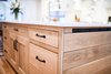 Modern home with Kitchen and Wood Cabinet. Custom cabinetry done by Bostonian Woodworking Photo 4 of Transitional Farmhouse Kitchen