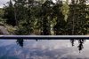 Modern home with Exterior. A black pool in the midst of the forest landscape - Yes! Photo 16 of Woodland house