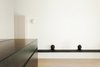 Modern home with Living Room, Ceiling Lighting, Bench, and Medium Hardwood Floor. View from the living room Photo 4 of A-PLACE by Thisispaper Studio