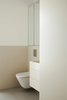 Modern home with Bath Room, Ceramic Tile Wall, Open Shower, Ceramic Tile Floor, Ceiling Lighting, and One Piece Toilet. Bathroom Photo 17 of A-PLACE by Thisispaper Studio