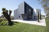 Modern home with Outdoor, Swimming Pools, Tubs, Shower, Walkways, Vegetables, Grass, Trees, Concrete Fences, Wall, Garden, Landscape Lighting, and Gardens. Villa Rosa. Exterior view. North Photo of Villa Rosa