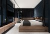 Modern home with Bedroom, Bed, Recessed Lighting, and Marble Floor. Bedroom_1 Photo 14 of Residence C.A.