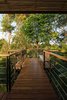 Modern home with Outdoor, Decking Patio, Porch, Deck, and Trees. Lookout bridge Photo 13 of Casa de la Tierra y el Mar